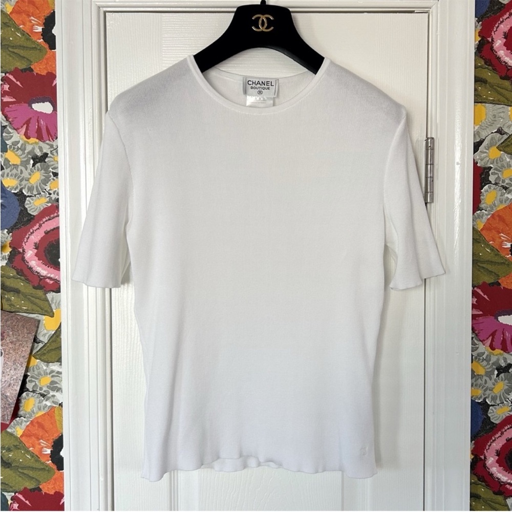 Chanel White womens Shirt